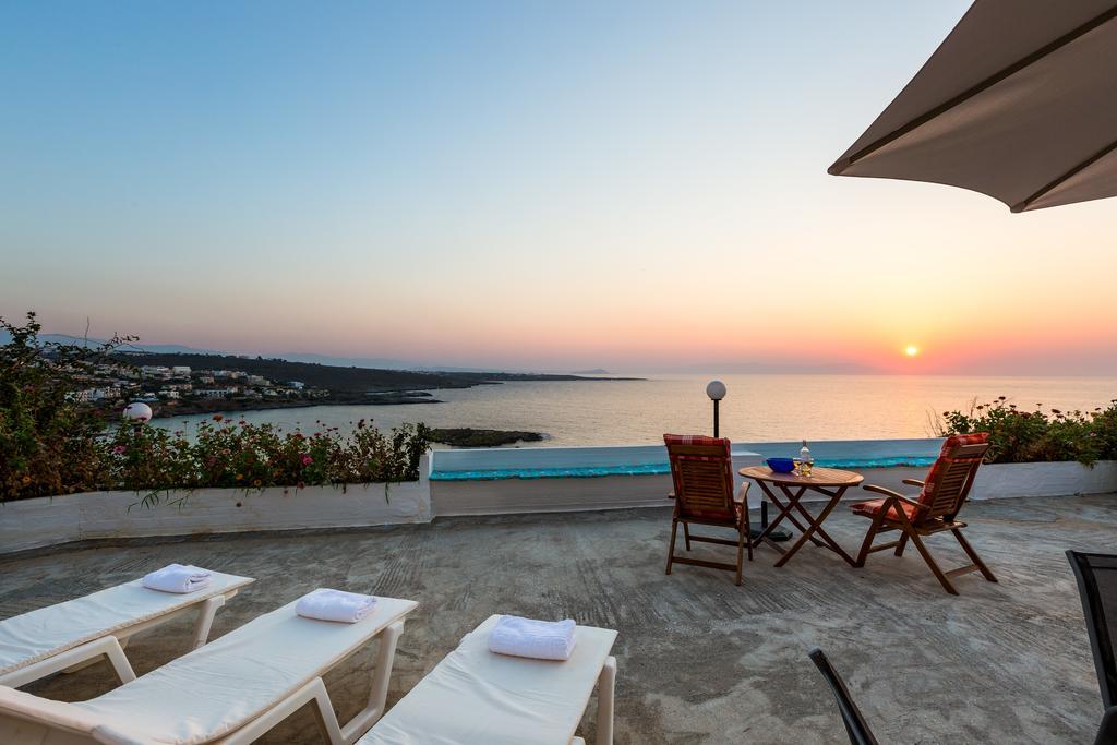 Kalathas Sunset Villa ภายนอก รูปภาพ