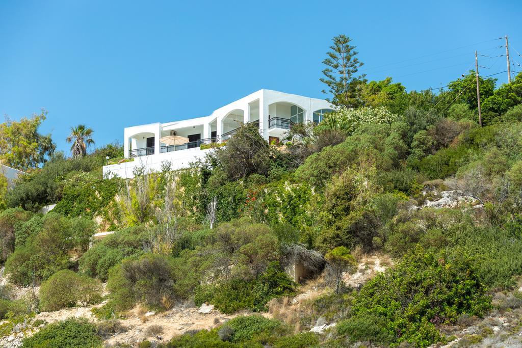 Kalathas Sunset Villa ภายนอก รูปภาพ